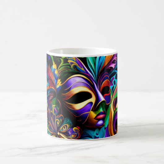 New Orleans Mardi Gras Tasse (Mittel)