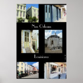 New Orleans Montage Poster (Vorne)