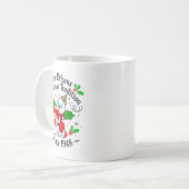 New Orleans Mr Bingle Christmas Tradition Snowman  Kaffeetasse (Vorderseite Links)