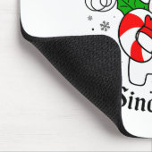 New Orleans Mr Bingle Christmas Tradition Snowman Mousepad (Ecke)