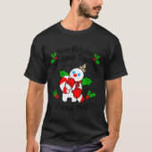 New Orleans Mr Bingle Christmas Tradition Snowman T-Shirt (Vorderseite)