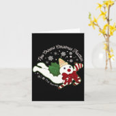 New Orleans Mr Bingle Christmas Tradition Snowmen Karte (Gelbe Blume)