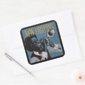 New Orleans Music Aufkleber (Umschlag)