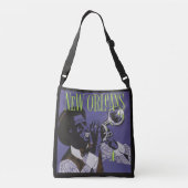 New Orleans Music bags Tragetaschen Mit Langen Trägern (Rückseite)