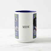 New Orleans Music - benutzerdefinierte Monogramm-T Tasse (Zentrum)