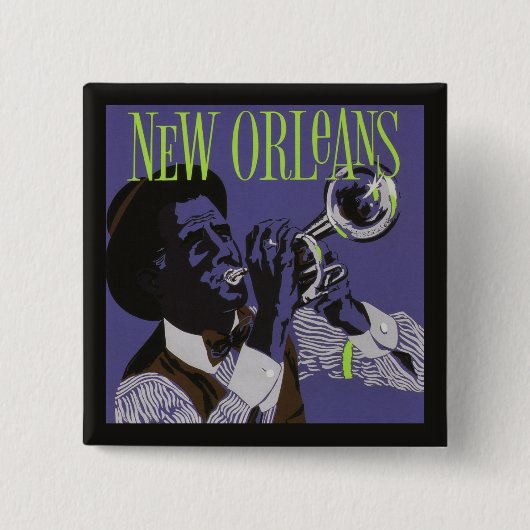 New Orleans Music button (Vorderseite)