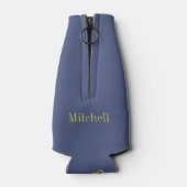 New Orleans Music Custom Monogram cooler Flaschenkühler (Rückseite)