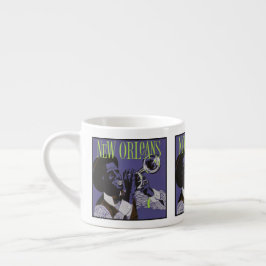 New Orleans Music Espresso Tasse