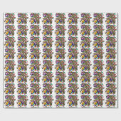 New Orleans Music Fest Geschenkpapier (Flach)