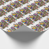 New Orleans Music Fest Geschenkpapier (Ecke)