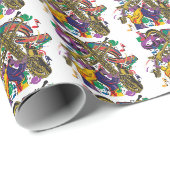 New Orleans Music Fest Geschenkpapier (Rolleneckpunkt)