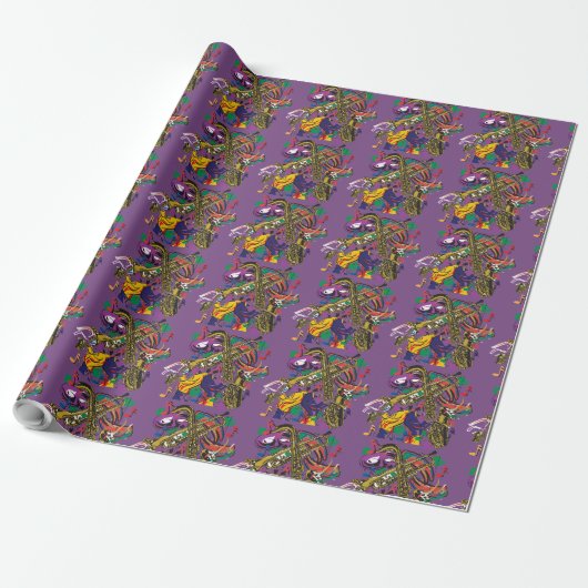 New Orleans Music Fest Geschenkpapier (Ungerollt)