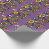 New Orleans Music Fest Geschenkpapier (Ecke)