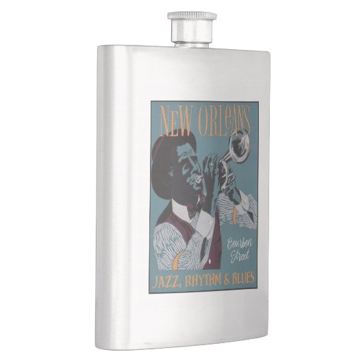 New Orleans Music flask Flachmann (Rechts)