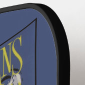 New Orleans Music individuelle Name Pickleball Schläger (Linke Seite)