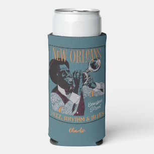 New Orleans Music individuelle Name Selters Dosenkühler