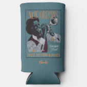 New Orleans Music individuelle Name Selters Dosenkühler (Vorderseite)