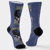 New Orleans Music individuelle Name Socken (Gewinkelt)