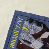 New Orleans Music individuelle Name Strandtuch (Beispiel)