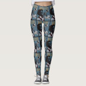 New Orleans Music Leggings (Vorderseite)