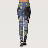 New Orleans Music Leggings (Rückseite)