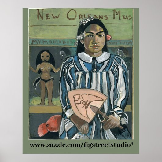 New Orleans Music Poster (Vorne)