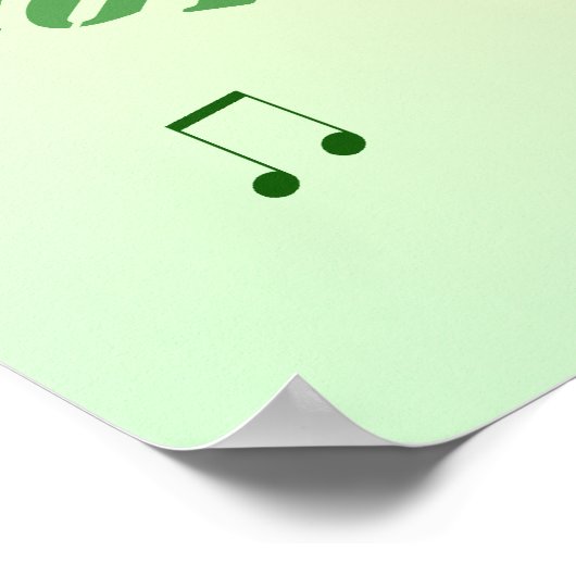 New Orleans Music Poster (Ecke)