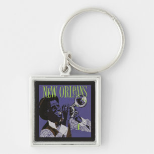 New Orleans Music - Schlüsselketten Schlüsselanhänger