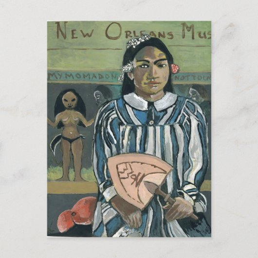 New Orleans Music, WWOZ Fan Postkarte (Vorderseite)