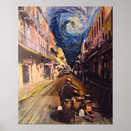 New Orleans Musician Poster (Vorne)