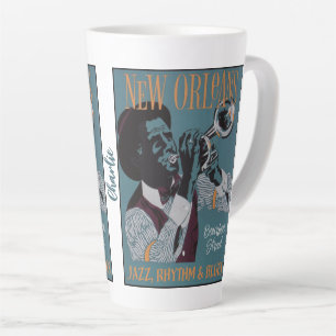 New Orleans Musik eigener Name Milchtasse