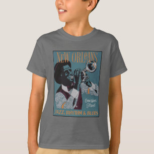 New Orleans Musik-Shirts & Jacken