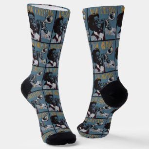New Orleans Musik Socken