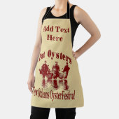 New Orleans Nachbarschaften, Text hinzufügen, Schü Schürze (InSitu)