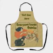 New Orleans Nachbarschaften, Text hinzufügen, Schü Schürze (Vorderseite)