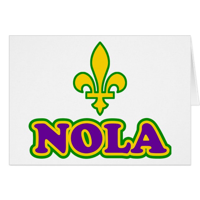New Orleans NOLA (Vorderseite (Horizontal))