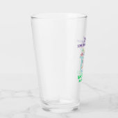 New Orleans Nola Map Travel Party Beer Pint Glas (Rechts)