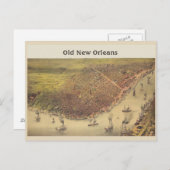 New Orleans Old Time River Front Postkarte (Vorne/Hinten)