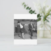 New Orleans Park Bench, 1930er Postkarte (Stehend Vorderseite)