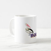 New Orleans Pelikan mit Perlen Kaffeetasse (Vorderseite Links)
