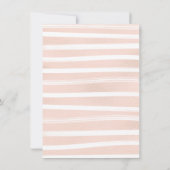 New Orleans Pink Brautparty Einladung (Rückseite)