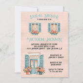 New Orleans Pink Brautparty Einladung (Vorderseite)