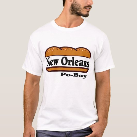 New Orleans Po Boy T-Shirt (Vorderseite)