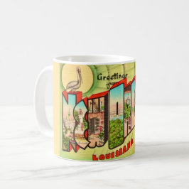 New Orleans Postcard Mug Kaffeetasse