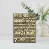 New Orleans Postcard Postkarte (Stehend Vorderseite)