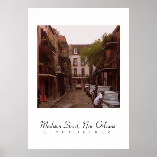 New Orleans Poster (Vorne)