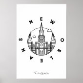 New Orleans Poster (Vorne)