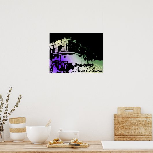 New Orleans Poster (Küche)