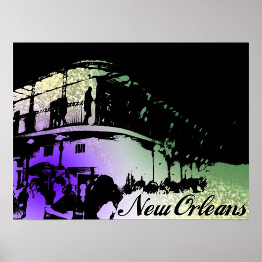 New Orleans Poster (Vorne)