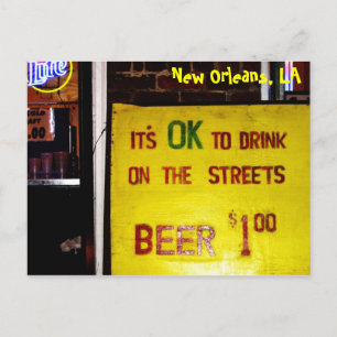 New Orleans Postkarte